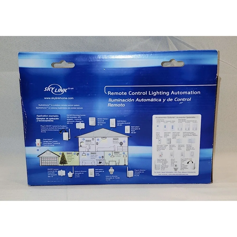 🔥 Skylink Home Model SK-5 Deluxe Light Kit With Remote Control 🔥‎